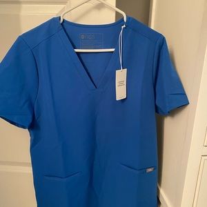 Royal blue fig scrubs